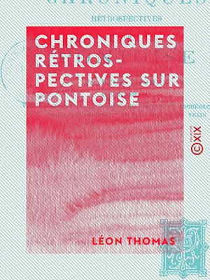 Download the eBook: Chroniques rétrospectives sur Pontoise