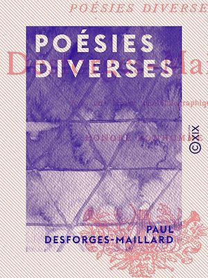 Téléchargez le livre :  Poésies diverses