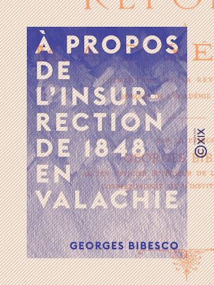 Download the eBook: À propos de l'insurrection de 1848 en Valachie