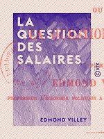 Télécharger le livre :  La Question des salaires