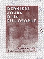 Télécharger le livre :  Derniers jours d'un philosophe