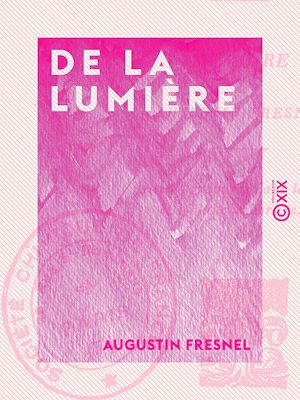 Téléchargez le livre :  De la lumière