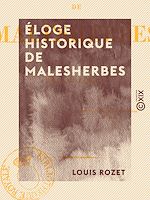 Télécharger le livre :  Éloge historique de Malesherbes