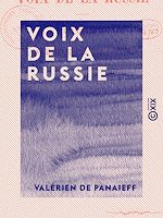 Télécharger le livre :  Voix de la Russie - Lettres à M. Émile de Girardin