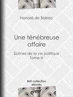 Télécharger le livre :  Une ténébreuse affaire