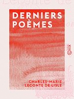 Télécharger le livre :  Derniers poèmes