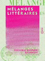 Télécharger le livre :  Mélanges littéraires