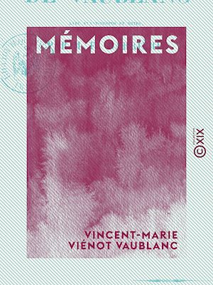 Téléchargez le livre :  Mémoires