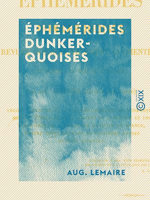Téléchargez le livre :  Éphémérides dunkerquoises