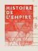 Télécharger le livre :  Histoire de l'Empire