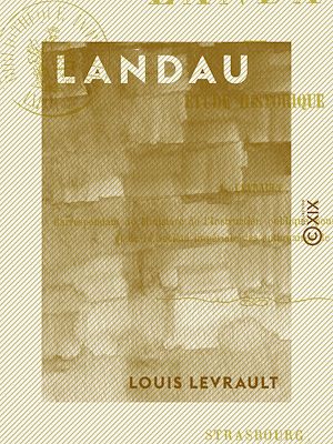 Téléchargez le livre :  Landau - Étude historique