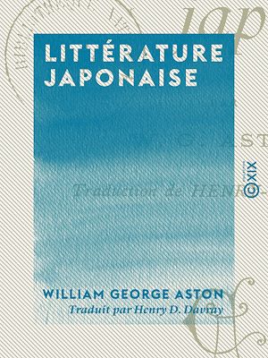 Téléchargez le livre :  Littérature japonaise