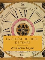 Télécharger le livre :  La Genèse de l'idée de temps