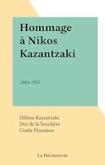 Télécharger le livre :  Hommage à Nikos Kazantzaki