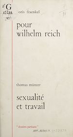 Télécharger le livre :  Pour Wilhelm Reich