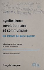 Télécharger le livre :  Syndicalisme révolutionnaire et communisme