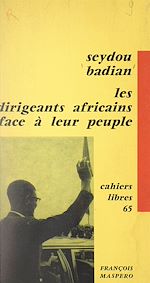 Télécharger le livre :  Les dirigeants d'Afrique noire face à leur peuple