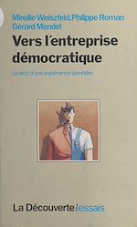 Télécharger le livre :  Vers l'entreprise démocratique