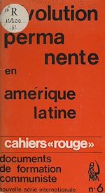 Télécharger le livre :  La révolution permanente en Amérique Latine