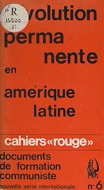 Télécharger le livre :  La révolution permanente en Amérique Latine