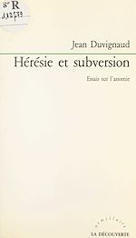 Télécharger le livre :  Hérésie et subversion