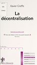 Télécharger le livre :  La décentralisation