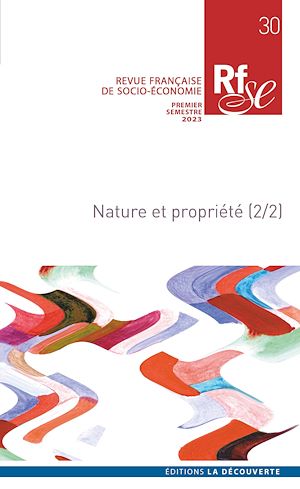 Téléchargez le livre :  Revue Française de Socio-Économie n° 30