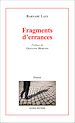 Télécharger le livre :  Fragments d'errances