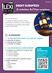 Télécharger le livre :  Droit européen - Le contentieux de l’Union européenne