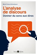 Télécharger le livre :  L'analyse de discours - 3ème édition