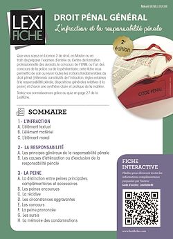 Télécharger le livre :  Droit pénal général (2ème édition)