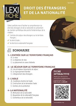 Télécharger le livre :  Droit des étrangers et de la nationalité