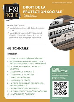 Télécharger le livre :  Droit de la protection sociale