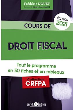 Télécharger le livre :  Cours de droit fiscal 2021
