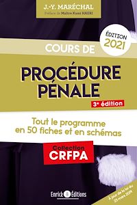 Télécharger le livre :  Cours de procédure pénale 2021