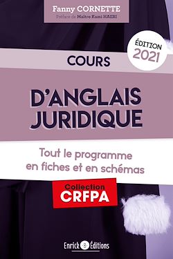 Télécharger le livre :  Cours d'anglais juridique 2021