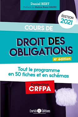 Télécharger le livre :  Cours de droit des obligations 2021