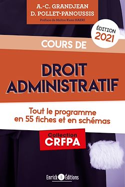 Télécharger le livre :  Cours de droit administratif - édition 2021