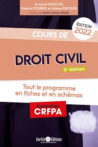 Télécharger le livre :  Cours de droit civil 2022