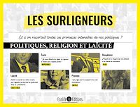 Télécharger le livre :  Les surligneurs - Politiques, religion et laïcité