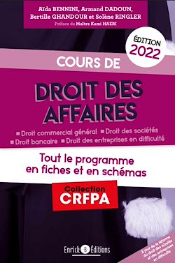 Télécharger le livre :  Cours de droit des affaires 2022