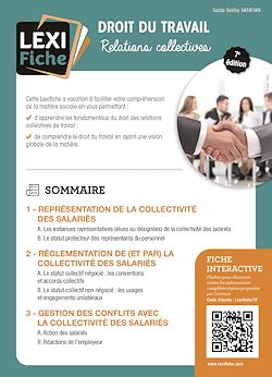 Télécharger le livre :  Droit du travail, relations collectives - 7ème édition