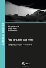 Télécharger le livre :  Faire sans, faire avec moins