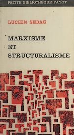 Download this eBook Marxisme et structuralisme