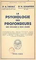 Télécharger le livre :  La psychologie des profondeurs