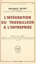 Télécharger le livre :  L'intégration du travailleur à l'entreprise