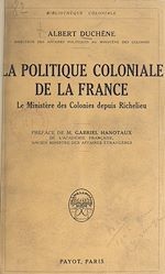 Download this eBook La politique coloniale de la France