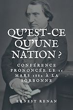 Télécharger le livre :  Qu'est-ce qu'une Nation ?