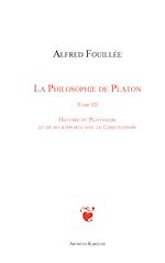 Télécharger le livre :  PHILOSOPHIE DE PLATON (TOME III)