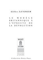 Télécharger le livre :  Le Modèle britannique à l'épreuve de la dévolution